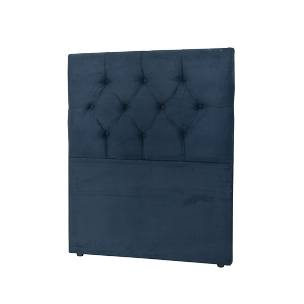 CABECEIRA CAPTONE LUXO SOLTEIRO 90CM (AZUL)