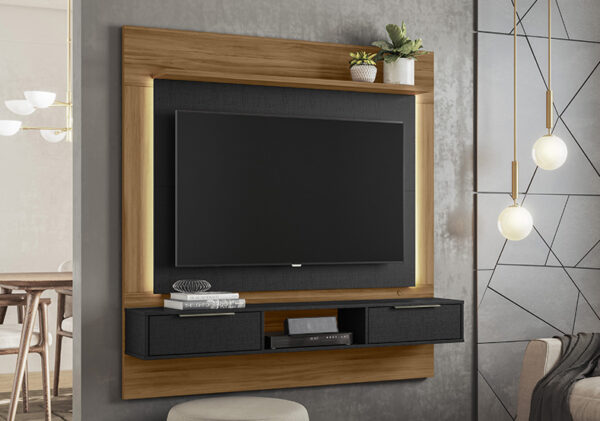 PAINEL LUXURY NT1280 FREIJO/PRETO