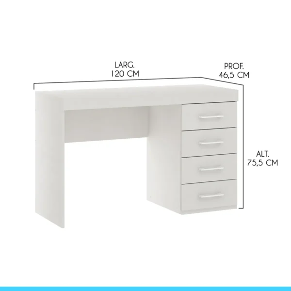 MESA 4 GAV 0711 BRANCO - Image 2
