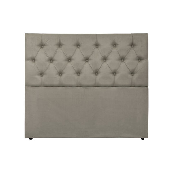 CABECEIRA CAPTONE LUXO CASAL 1,38CM (BEGE)