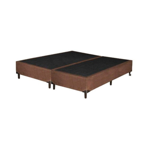 CAMA BOX QUEEN S&S MARROM