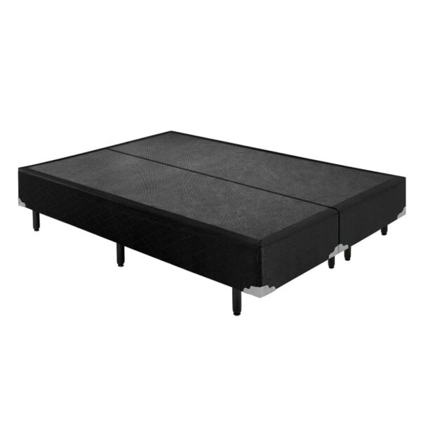 CAMA BOX QUEEN S&S PRETO