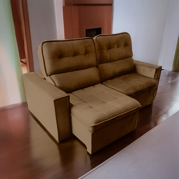 SOFA SANTIAGO 2,00CM 1004 (MARROM)