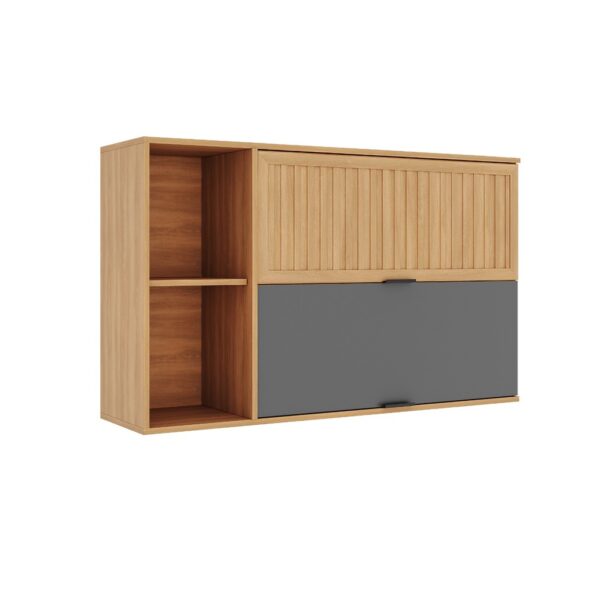 AEREO 1,20CM RIPADO CASTANHA 915006 FREIJO/CINZA