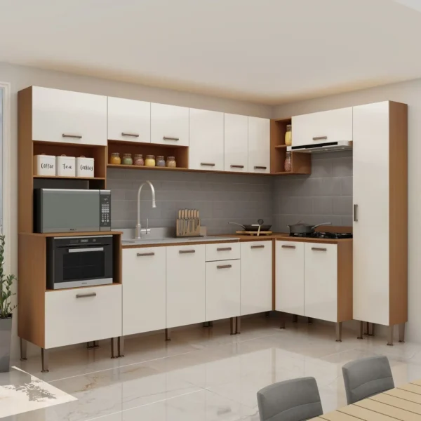 COZINHA MODULADA ESSENCIA 8 PEÇAS